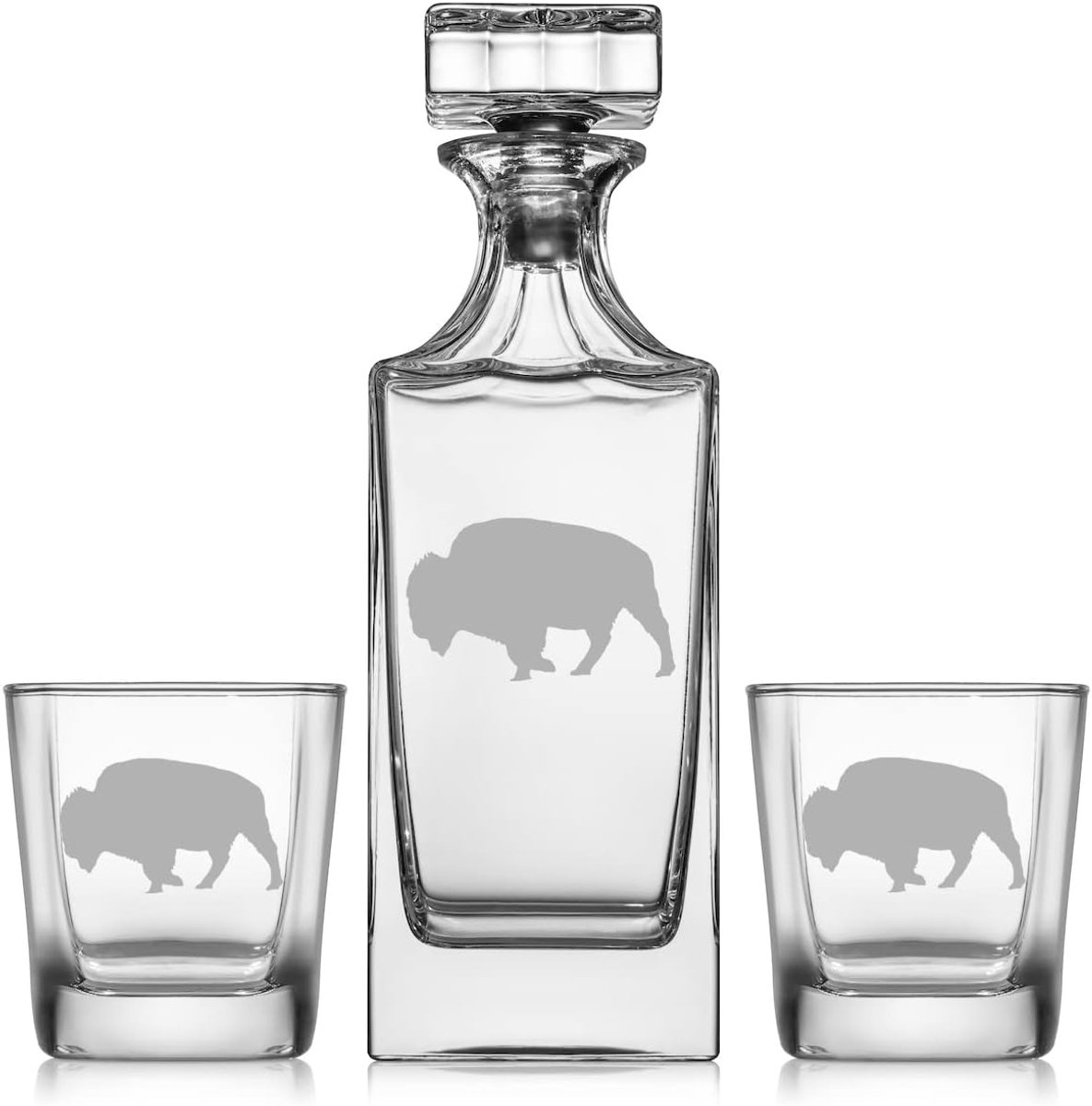 Luxe Karaf en Glazen Set voor Whisky Cadeau