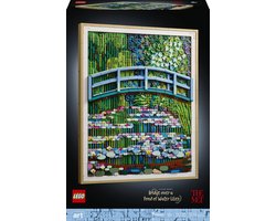LEGO® Art Claude Monet – Brug over een Vijver met Waterlelies 31220