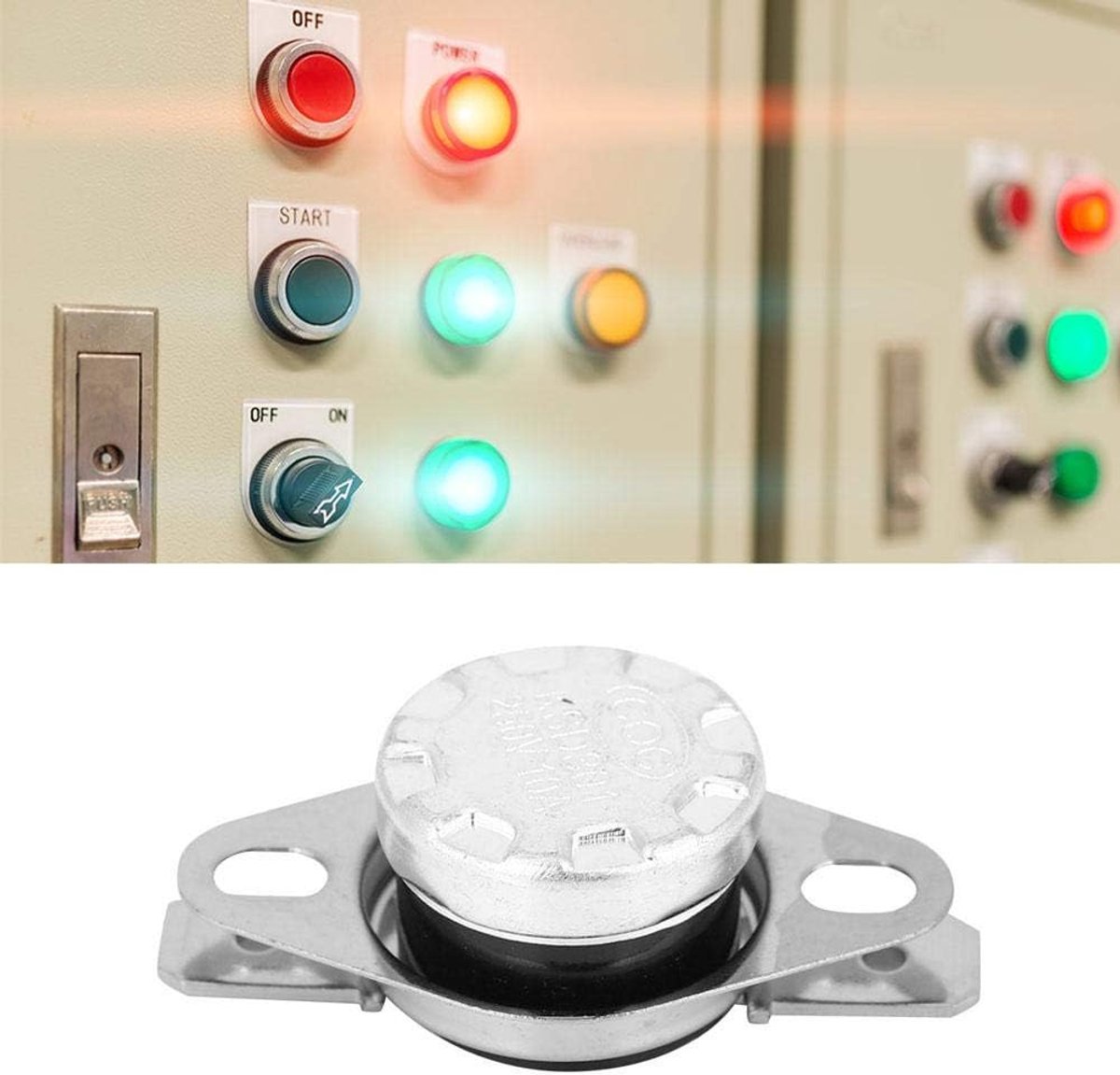 5 Stuks Temperatuurschakelaar KSD301 Thermostaat voor Elektrische Verwarming (85°C)
