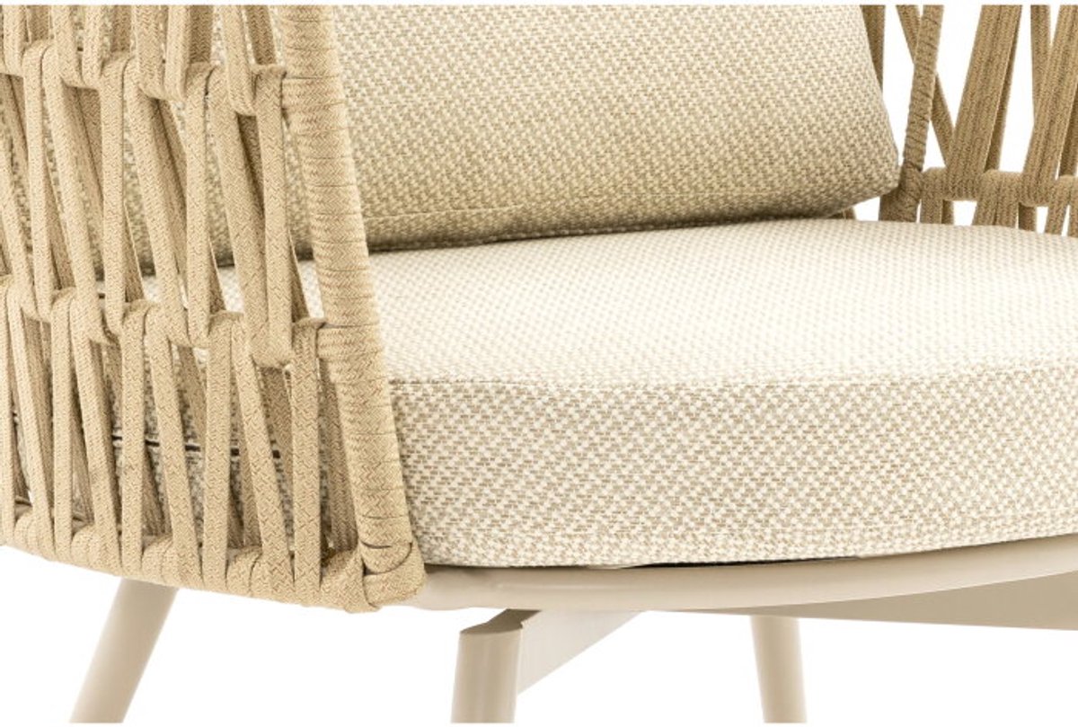 Sens-Line Loungestoel Sophia draaibaar 360° tuin - Beige