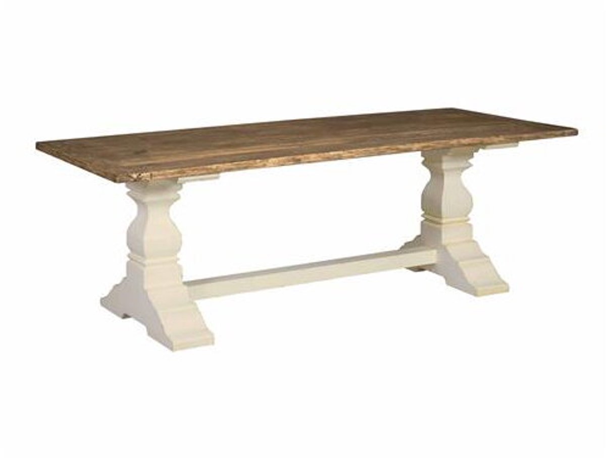 Tower Living Amanda Eettafel rechthoekig grenenhout 200x100 cm - Naturel