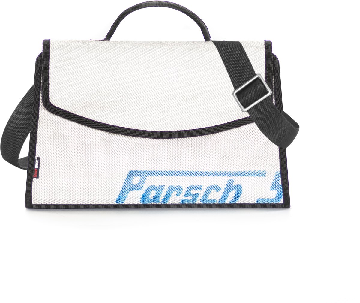 Feuerwear - Handtas Phil - Wit - Gerecyled polyester - 19x30.5x14cm