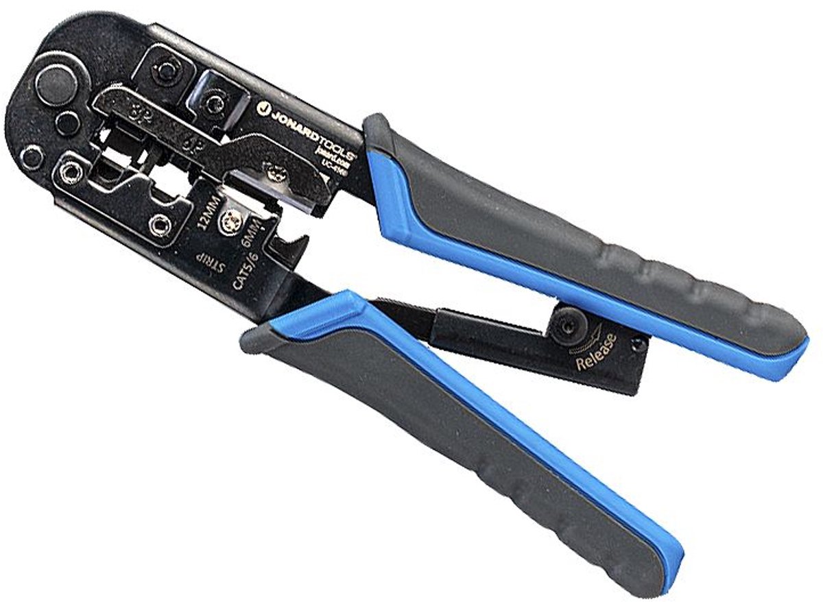 Krimp & Knip tang RJ45 Pass through (UC-4569) - Jonard