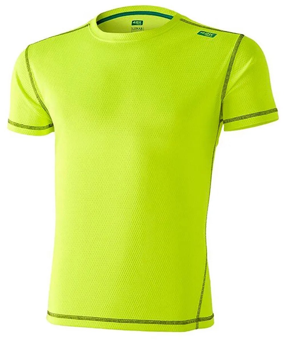 42k Running Lunar T-shirt Met Korte Mouwen Geel S Man