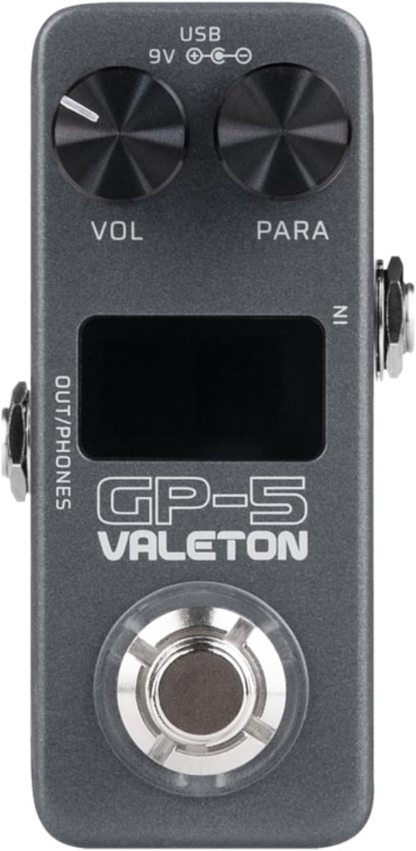 Compacte Gitaar Multi-Effecten Pedaal met 100+ Sounds en Bluetooth