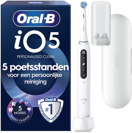 Oral-B iO 5N Elektrische Tandenborstel Wit