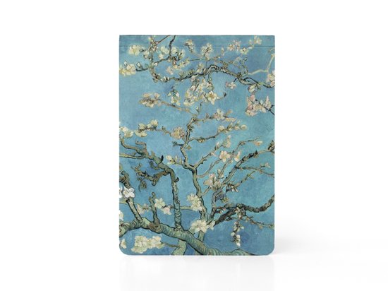 Lanzfeld Van Gogh - Notitieboek A6 - Blanco - 36 Pagina's - Amandelbloesem - Softcover