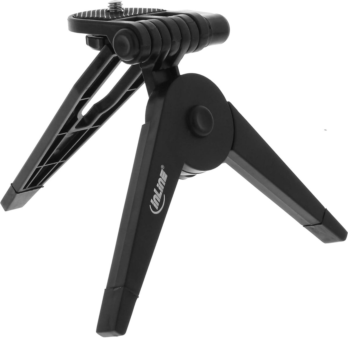 Mini Statief 85mm Opvouwbaar Zwart