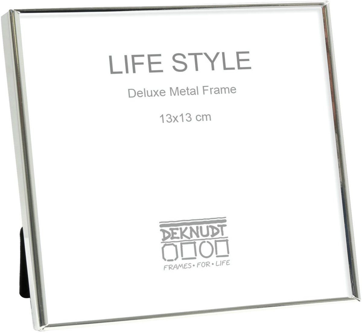 Deknudt Frames fotolijst S58MS1 - zilver - metaal - 13x13 cm