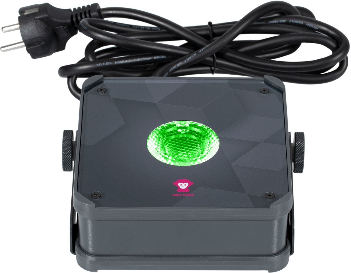 Ape Labs ApeLight Mini V2 Single Unit - grey Kabel Vers - Batterij aangedreven LED spot