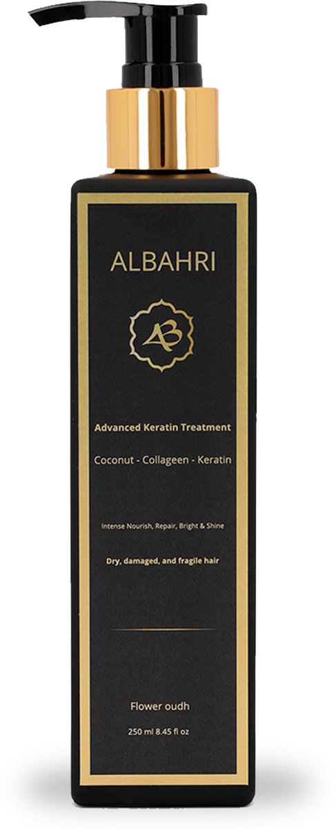 AL Bahri Keratine Conditioner – Voor Droog & Beschadigd Haar – Flower Oud – 250 ml