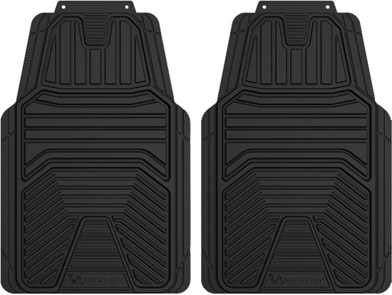 SuzukaGP Vario-Fit 2 All-weather mat, rubberen mat, TPE 4-delig, universele automat met honingraatpatroon, set zonder mathouder