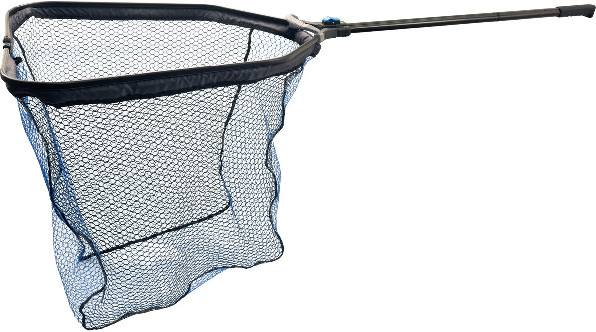 Predox - Dlx Foldable Boat net - Schepnet - rubber coated - heavy duty - 185cm