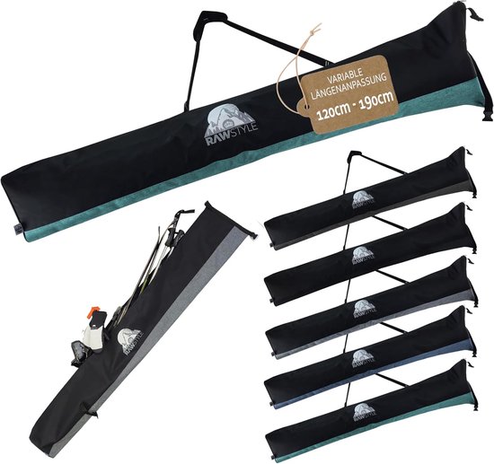 Verstelbare Waterdichte Skitas voor Ski's (120-190 cm) - Universele Skihoes voor Wintersport