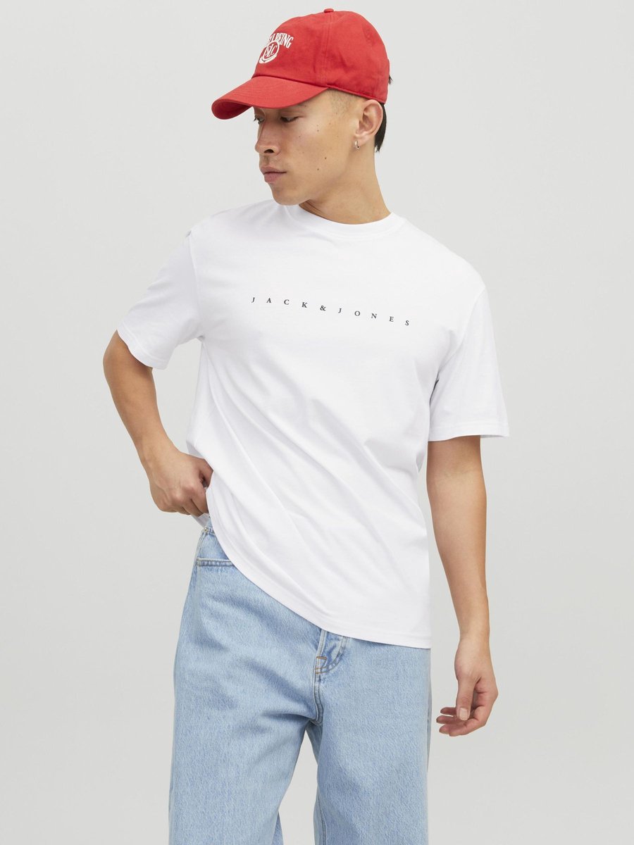 JACK&JONES - JJESTAR JJ TEE SS NOOS - Heren - T - shirts — afbeelding 4