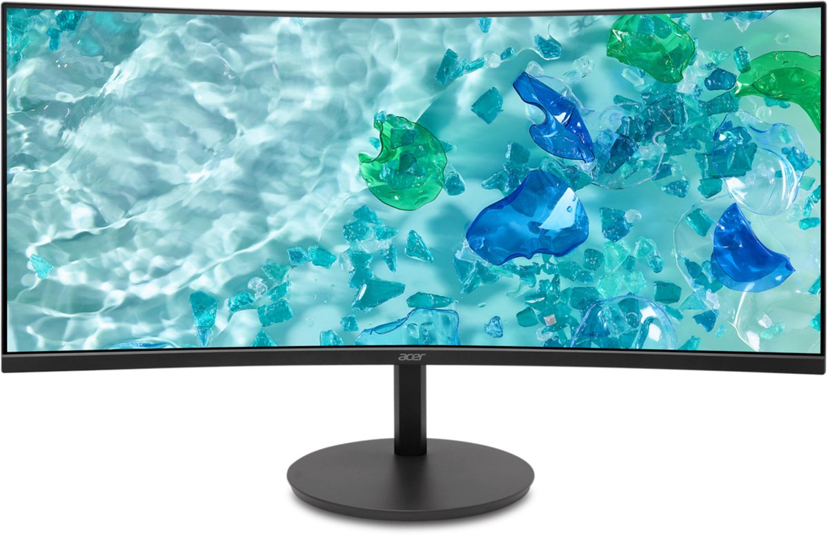 Acer Vero CB343CURJ0 - Wide QHD Monitor - Curved - 120Hz – 34 inch – in hoogte verstelbaar