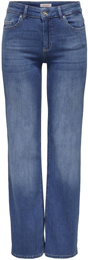 Only Jeans Onlblush Mid Straight Dnm Rea12187 15330787 Denim Blue Medium taille femme - W32