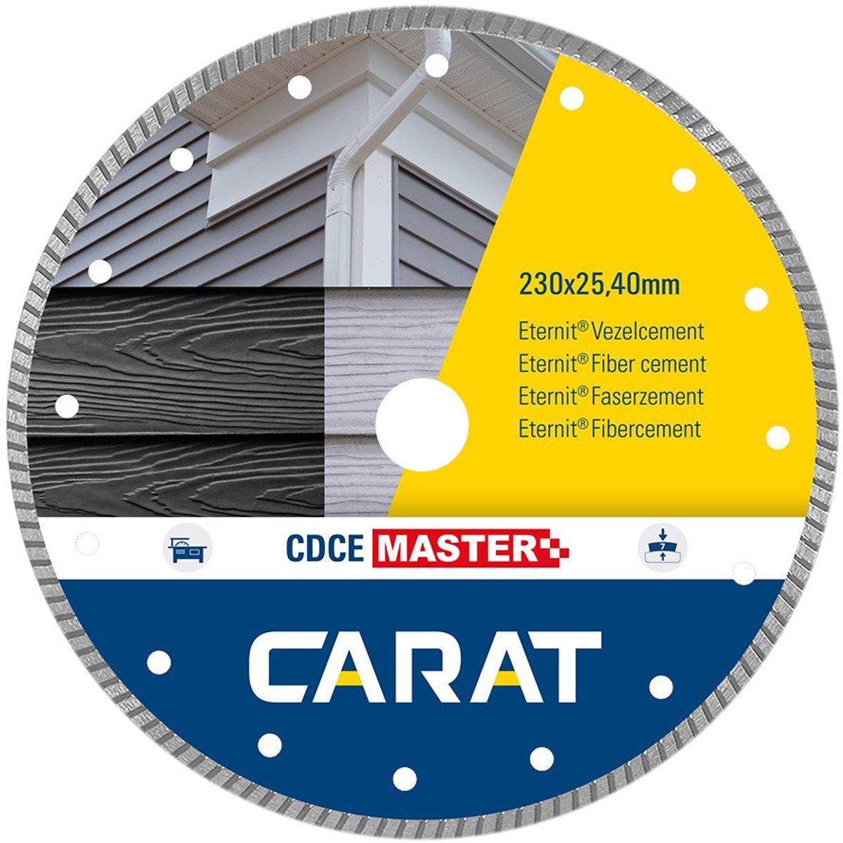 Carat Diamantzaag Eternit Ø250X30,00 Mm, Cdce Master