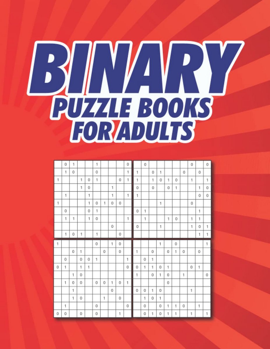 Binaire Puzzelboeken voor Volwassenen: Breinactiviteit met Oplossingen