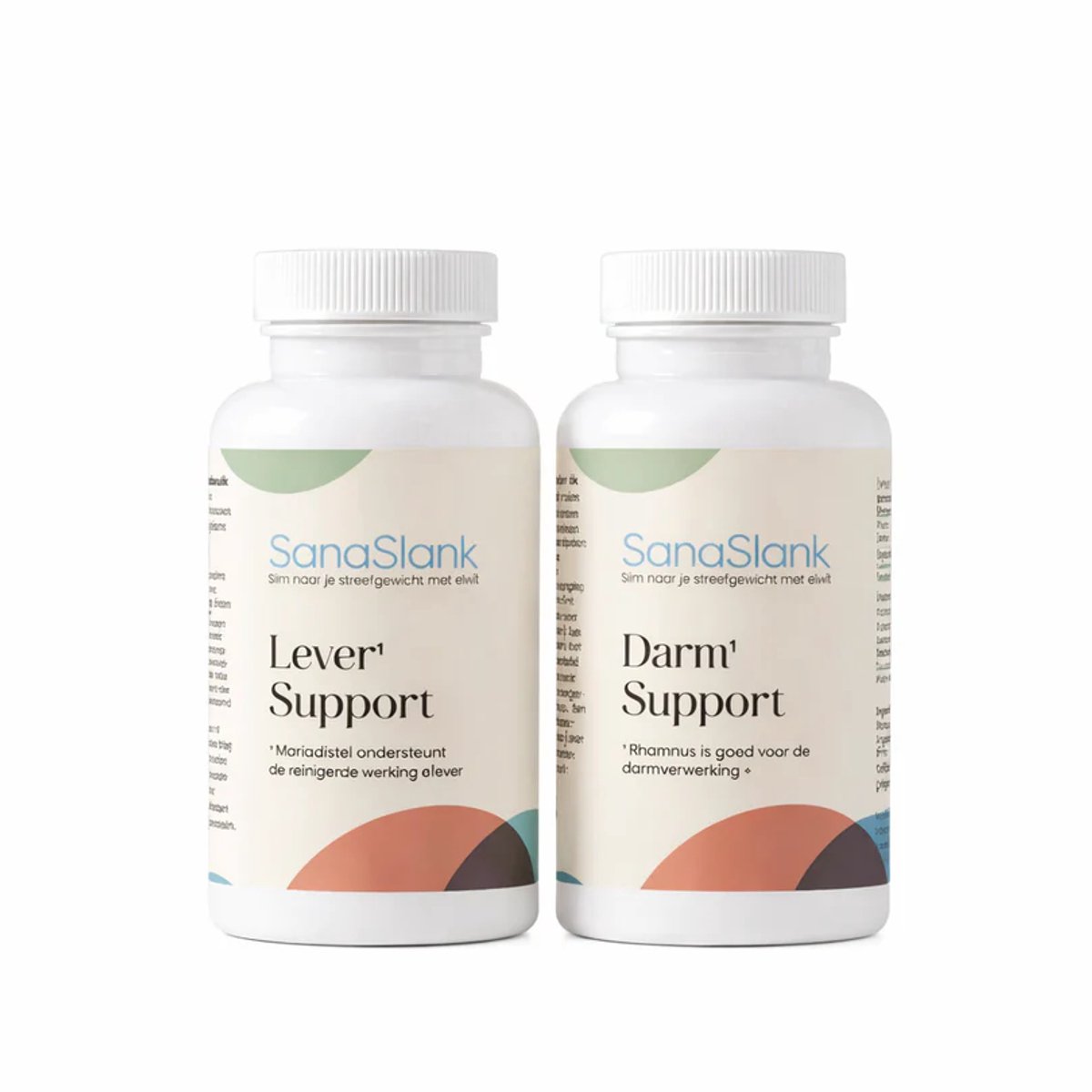 SanaSlank Detoxkuur - Lever Support + Darm Support - Mariadistel Kurkuma - Detox Reset