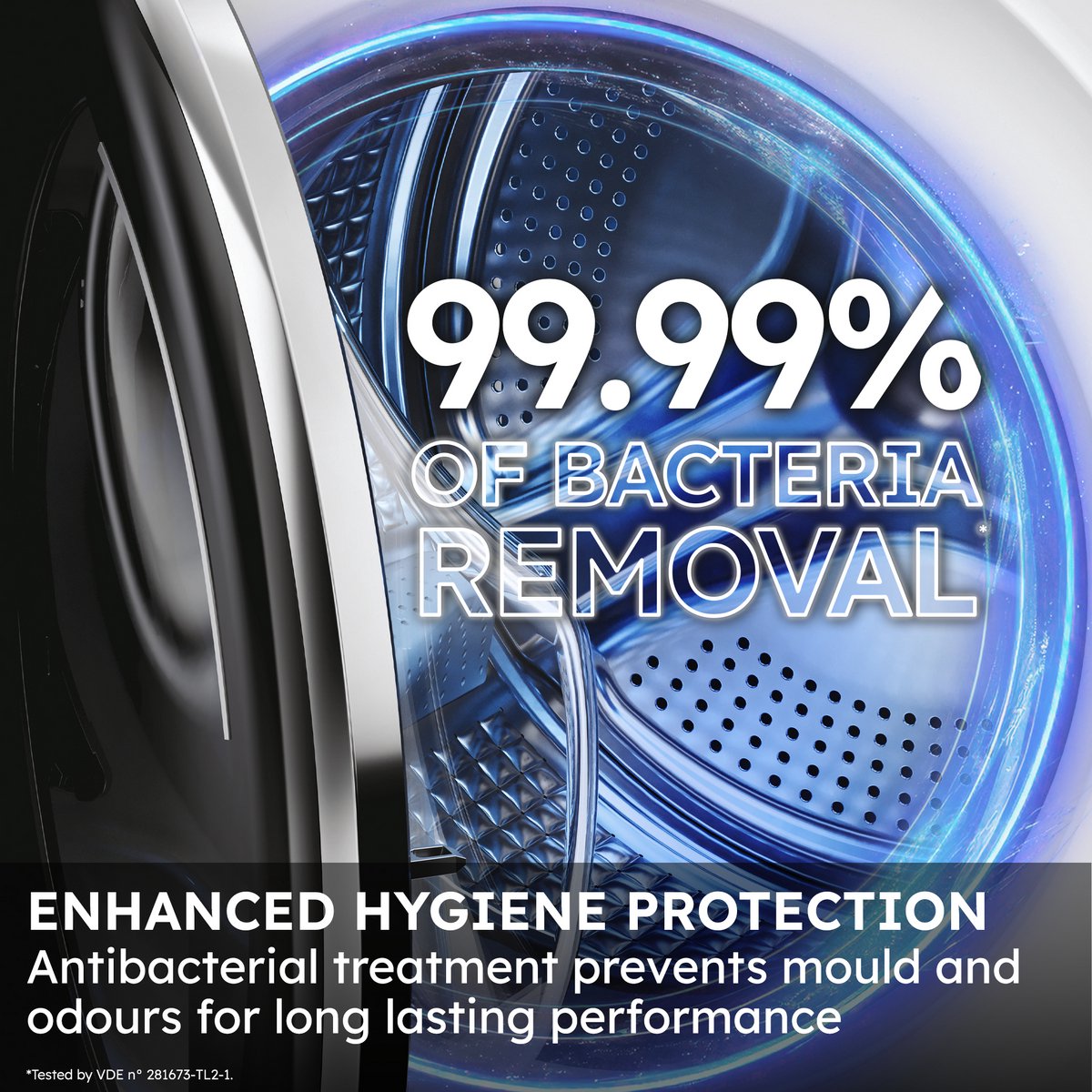 Haier HW70-B14929-DF - De stilste wasmachine op de markt - 7kg - A- Stoombehandeling - Antibacteriële Behandeling (ABT) - 15 programma’s- 10 jaar garantie op onderdelen — afbeelding 5