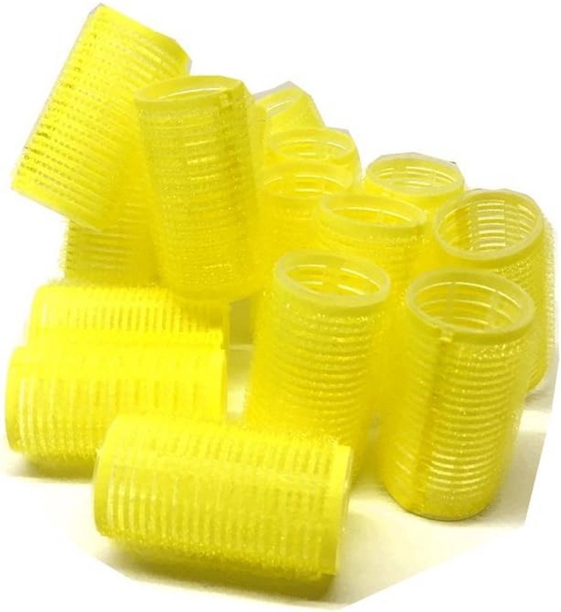 Set van 16 Medium Zelfklevende Haarrollers voor Professioneel Volume en Krullen
