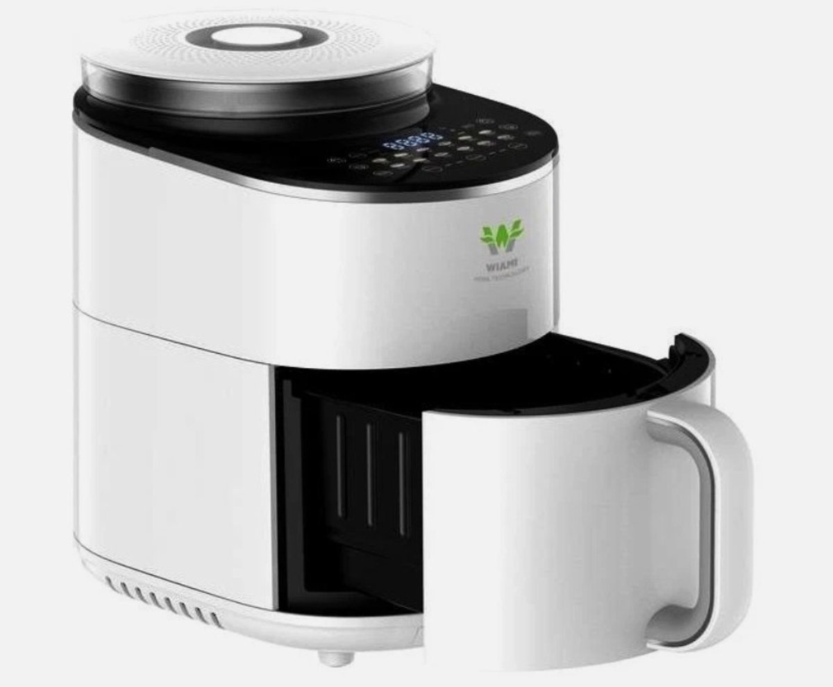 Linak Wiami Stoom Airfryer met Dubbele Lade 4,5L 1500W - afbeelding 2
