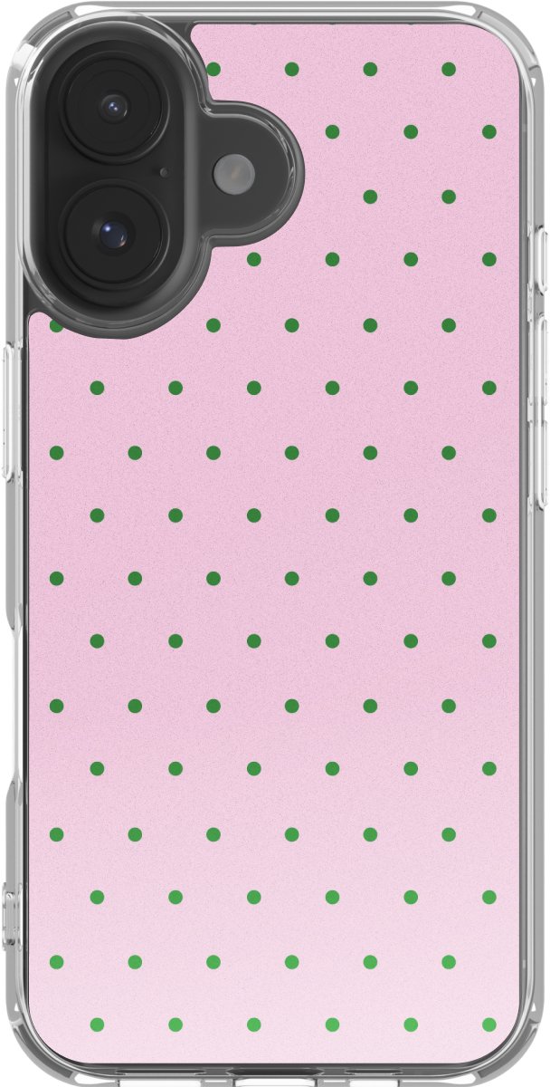 imoshion Hoesje - Geschikt voor Apple iPhone 17 - Design hoesje - Happy Dots