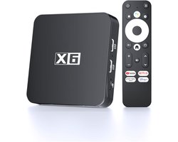 4K Android TV Box met Google Play, Netflix, Dolby Audio en HDR10 Ondersteuning