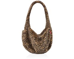 Top 10 Crossbodytassen 2026: Reisenthel Moonbag 24L Leo Fake Fur