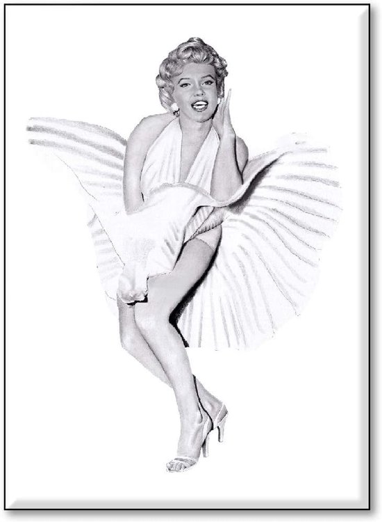 Marilyn Monroe Poster Set A3 en A4 - Wanddecoratie voor Woonkamer en Slaapkamer