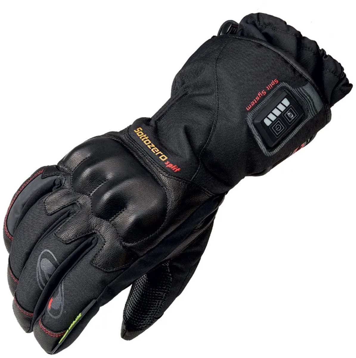 Garibaldi Sottozero Split Verwarmde Handschoenen Voor Dames Zwart S Vrouw