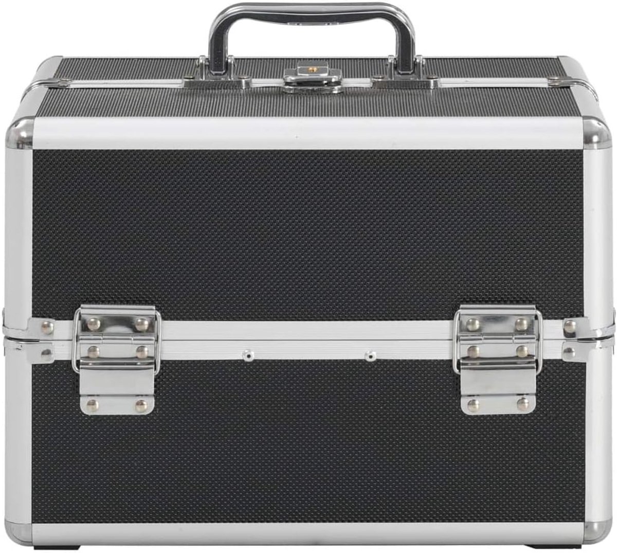 Professionele Make-up Koffer met Trolley en Ruime Opbergvakken