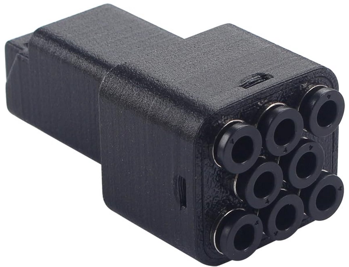 8-in-1 Filament Hub voor 3D Printer Toevoerbuis Uitbreidingspoort