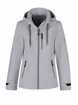 BJØRNSON Kaisa Softshell Tussenjas Dames - Winddicht - Fleece - Maat 50 - Wit