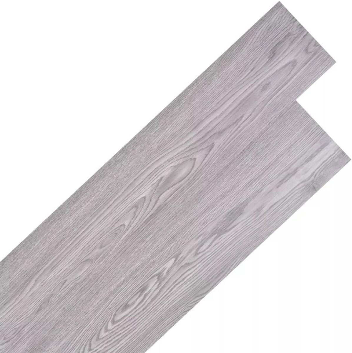 Zelfklevende PVC Laminaat Vloerplanken Donkergrijs 5,02 m² Antislip Vloerbedekking voor Ke