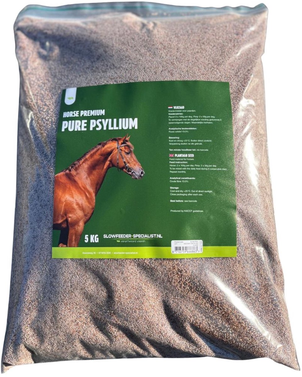 Navulzak -Pure Psyllium - Vlozaad - 5KG