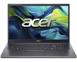 Aspire 17 A17-51M-77GX - Laptop - 17 inch - Core 7 - 16GB - 1TB SSD - Verlicht toetsenbord – Grijs