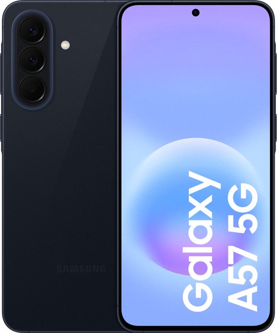Samsung Galaxy A57 5G smartphone 256GB Navy, 6,7″ AMOLED 120Hz, 5000mAh, AI camera, IP68 waterdicht