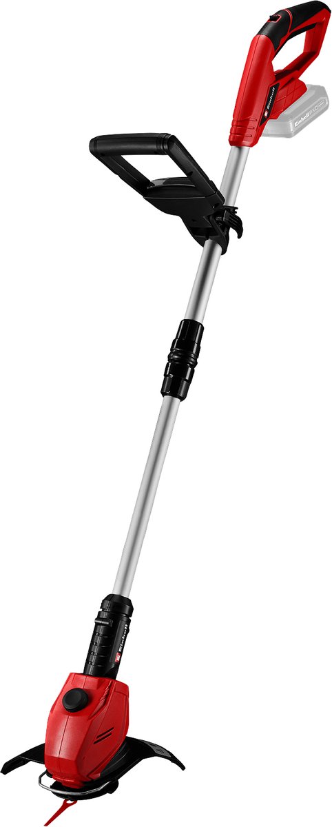 Bol.com Einhell Accu Grastrimmer GE-CT 18 Li Solo - Power X-Change - 18 V/Li-ion - Maaidiameter: 24 cm - Draaibare en kantelbare... aanbieding