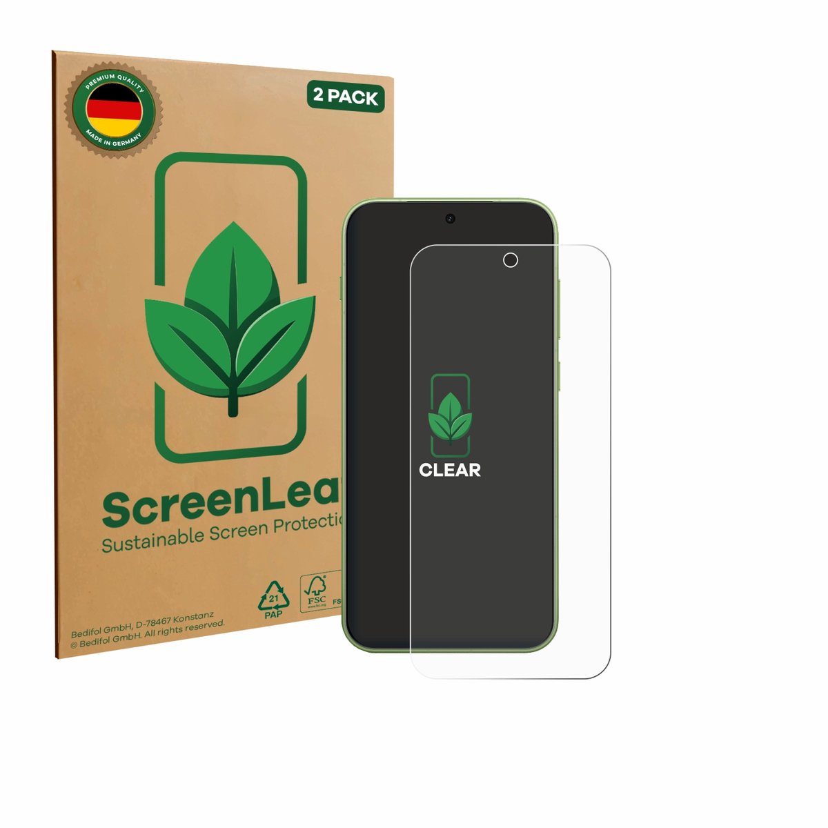 ScreenLeaf - Screenprotector voor OnePlus 15T - Duurzame schermbescherming Folie Beschermfolie transparant 2 Stuks