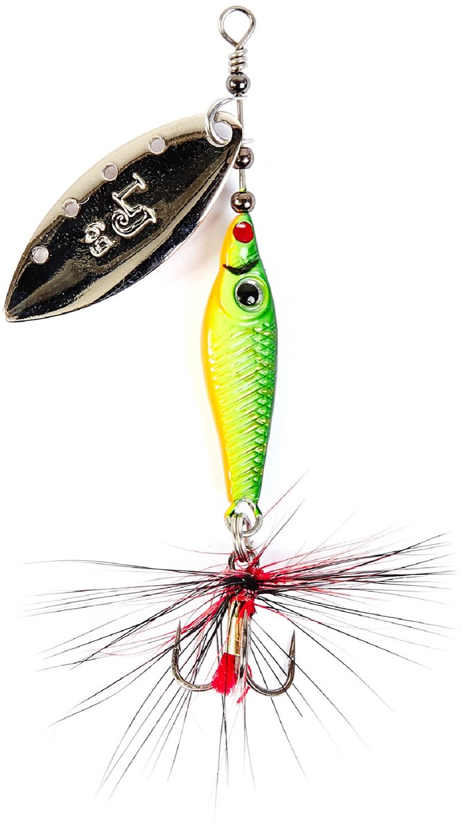 Lucky John Train Blade Round Spinner 008 18Gr