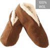 Bernardino Spanish Slippers Unisex - marron - Taille 43-100% laine