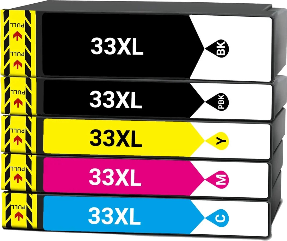 Voordeelset - Vervanger voor Epson 33 XL (T3357)