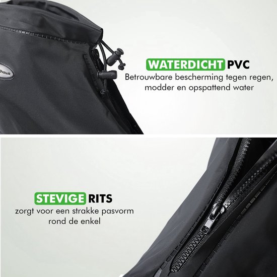 Travelhawk Overschoenen - Waterdicht - Regenschoenen - Schoenhoesjes - Schoenovertrekken - Zwart - 42-45 van Travelhawk — afbeelding 3