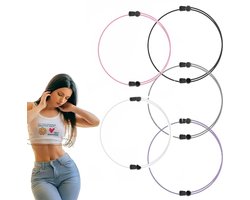 5 Stuks Crop Top Band - Verstelbare Crop Tuck Band - 91 Cm - Elastische Riem - Damesoverhemdstropdas - Met Een Platte Plastic Gesp - Verstelbaar - Geschikt Voor Dames Truien T-Shirts Oversized Tops