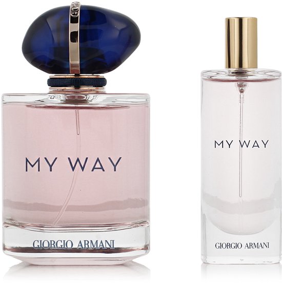 Armani My Way Giftset - 90 ml eau de parfum spray + 15 ml eau de parfum spray - cadeauset voor dames