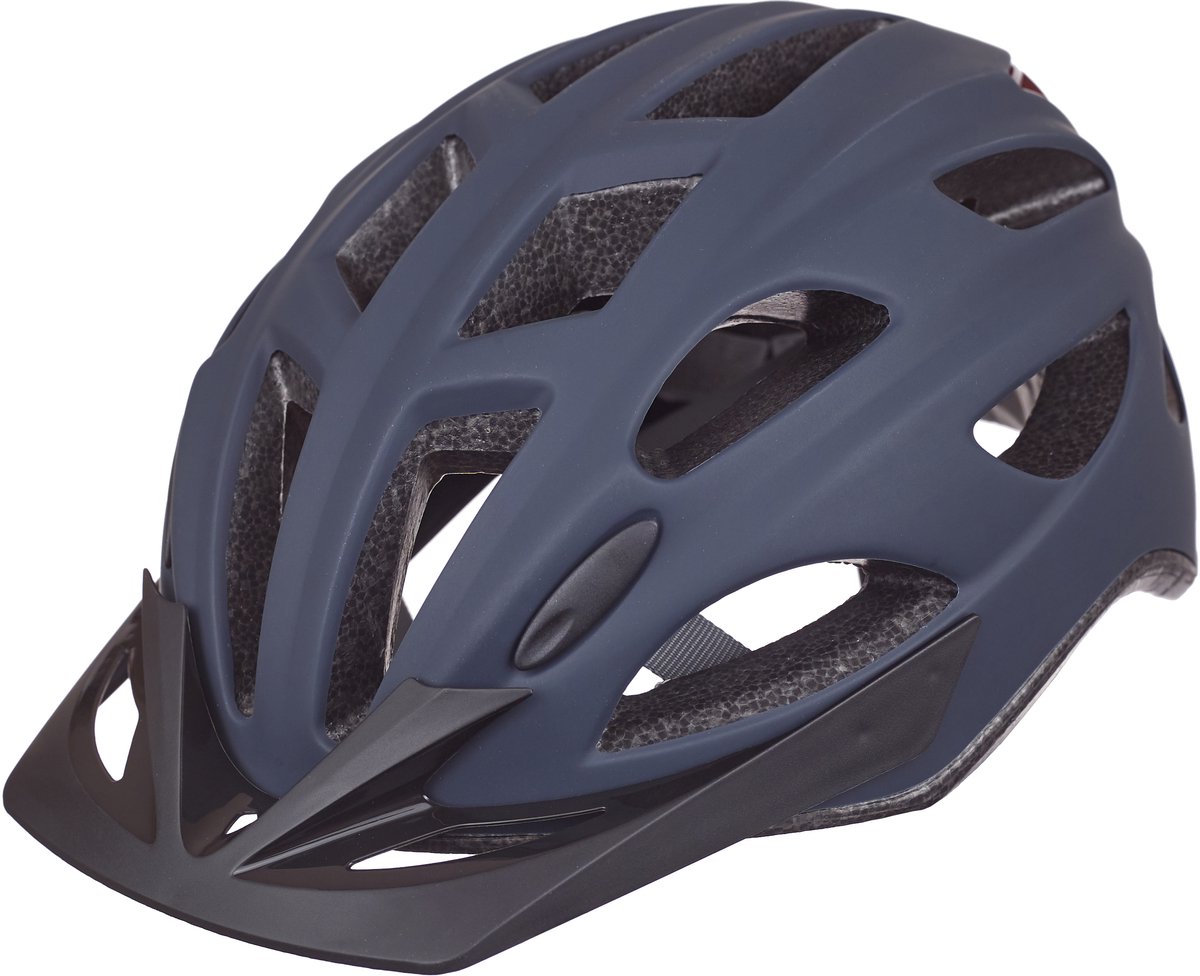 Polisport City GO fietshelm - Maat L (58-61cm) - mat blauw denim