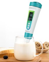 Food digital pH meter - hoge precisie - pH metingen - zuurdesem - brood - fermentatie - worst - ingeblikt vlees - kaas - water - vaste en halfvloeibare vloeistoffen