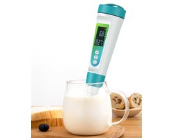Food digital pH meter - hoge precisie - pH metingen - zuurdesem - brood - fermentatie - worst - ingeblikt vlees - kaas - water - vaste en halfvloeibare vloeistoffen